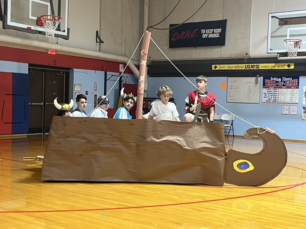 Middle School Performs The Odyssey