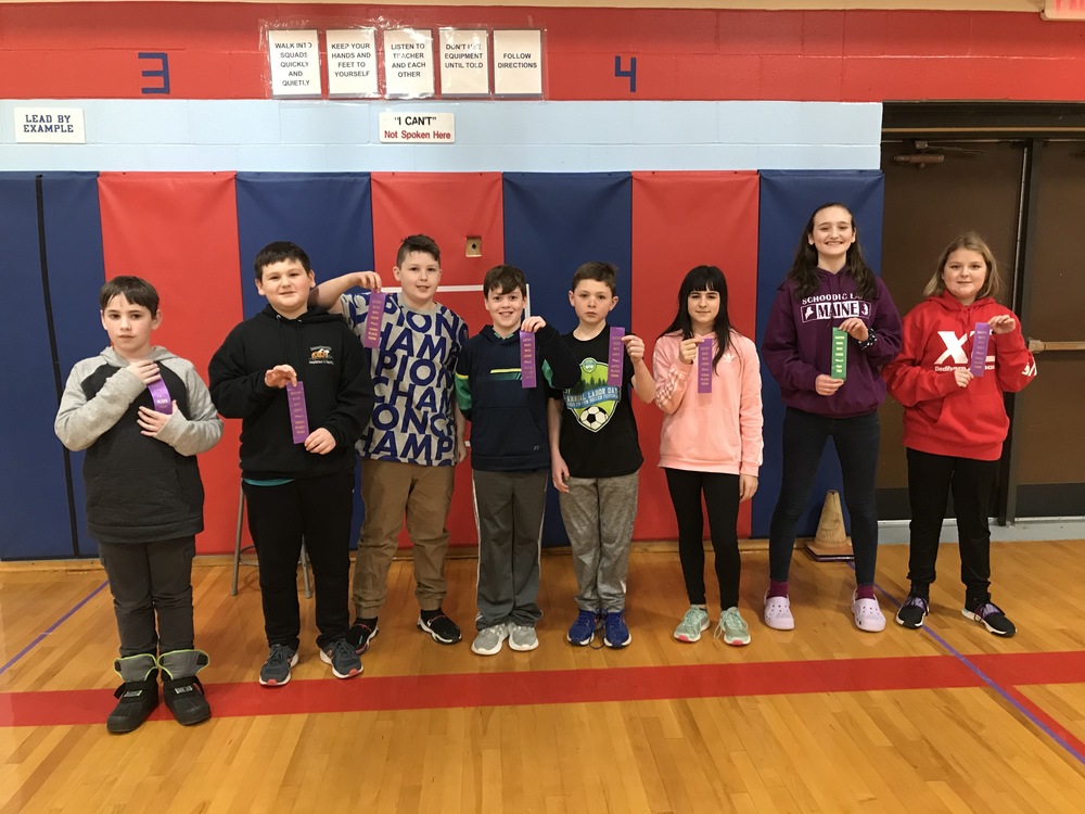 Dedham School students participate in the Eastern Maine Math League Meet